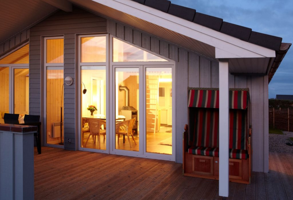 ferienhaus kiek mol oevern diek abendstimmung a